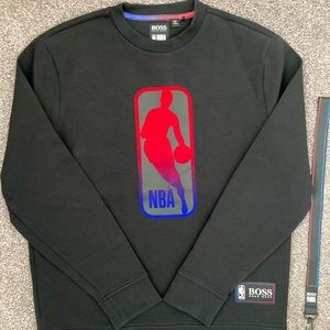 Mens Hugo Boss NBA Crew Neck Sz Med